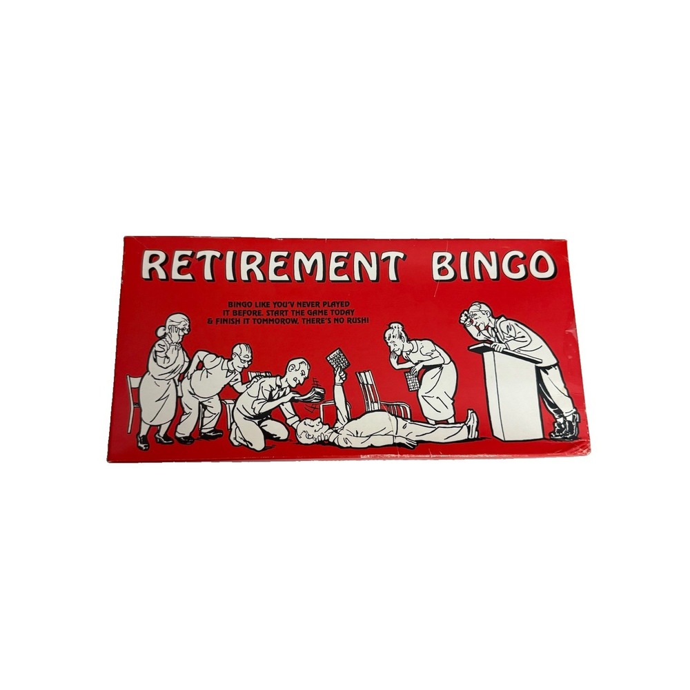 1993 Retirement Bingo Game -Forum Novelties